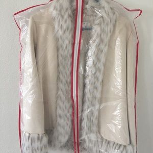 Faux fur coat